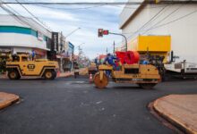 Photo of Trecho da Paes Leme “Mall Street” recebe asfalto