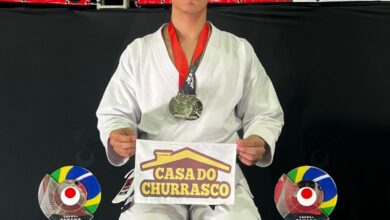 Photo of Karateca andradinense Gabriel Shinkado sagra-se vice-campeão no Campeonato Brasileiro 2024 – JKA, em Brasília – DF