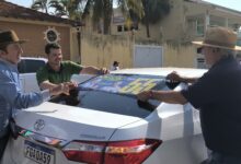 Photo of GUARAÇAÍ – Adesivaço marca início da Campanha Eleitoral dos candidatos a prefeito Airton Gomes e vice-prefeito Nico Fiumari