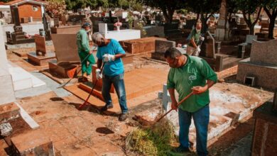 Photo of No feriado de Finados, cemitério de Andradina funciona em horário especial