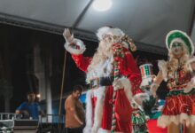 Photo of Papai Noel chega de rapel, neste sábado, na Praça “Moura Andrade”