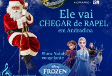 Photo of HOJE!: a Chegada do Noel de rapel, em Andradina!