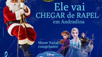 Photo of HOJE!: a Chegada do Noel de rapel, em Andradina!